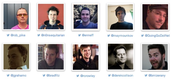 The GopherCon 2014 speaker lineup, Rob Pike and Brad Fitzpatrick among them