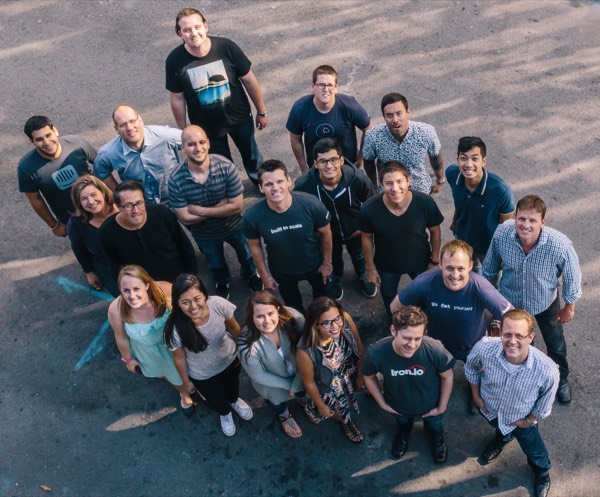 The Iron.io team, from above